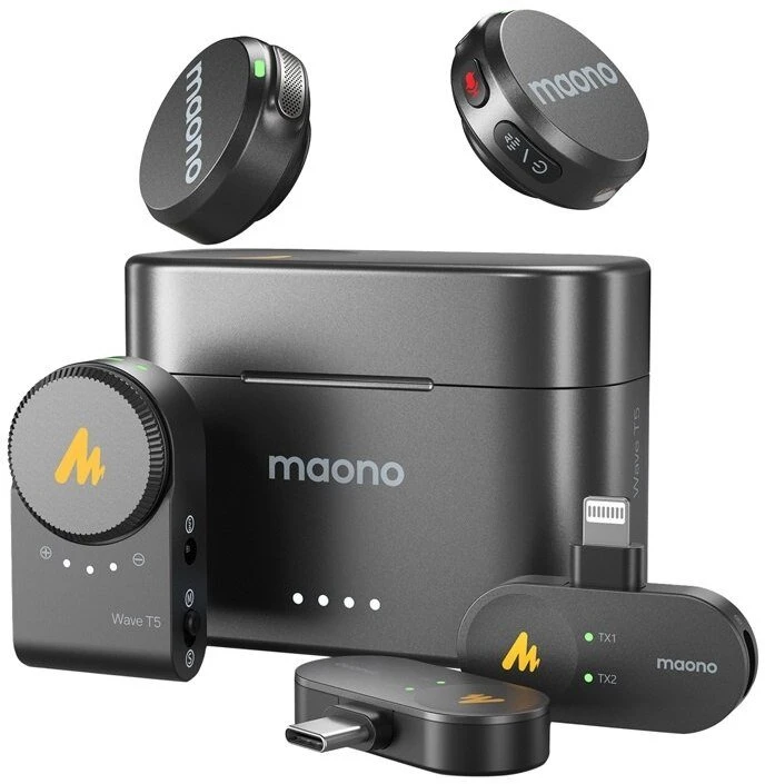 Maono Wave T5 Combo mikrofonas (MOT5PA3)