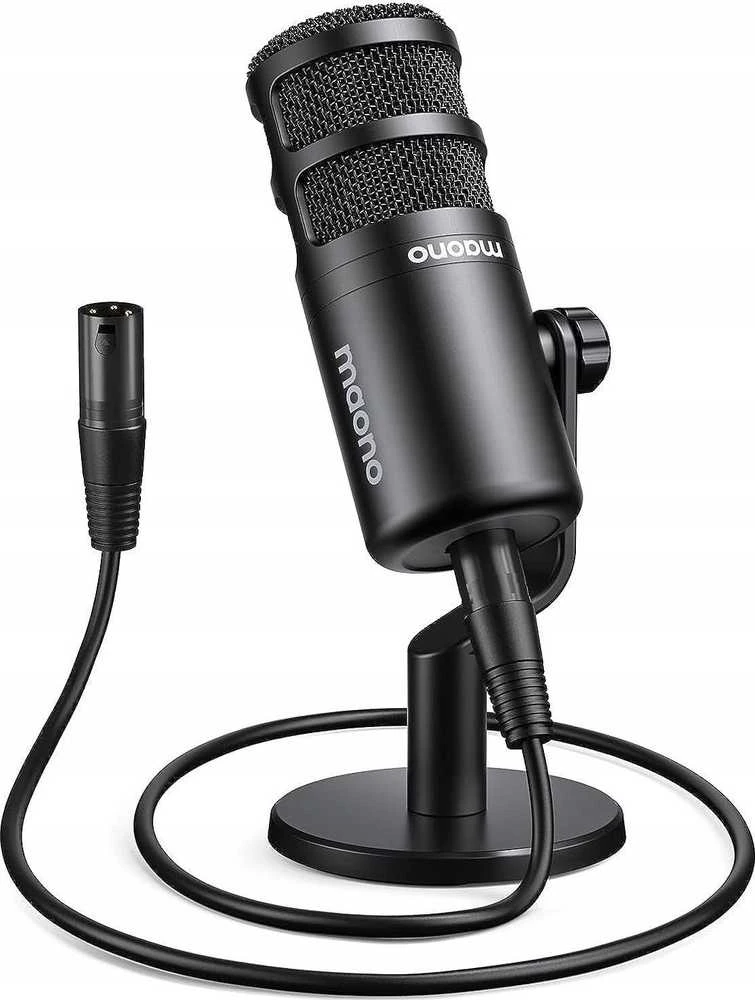 Maono PD100 mikrofonas juodas