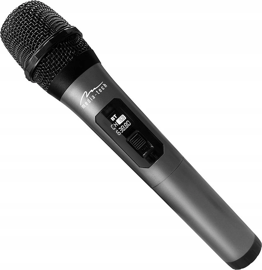 Nezatříděno Media tech Belaidis mikrofonas garsiakalbiams Karaoke MIC HERO WIRELESS MT398.