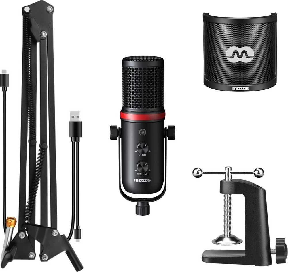 MOZOS MKIT-GX MIKROFON USB Rinkinys MAX žaidimams