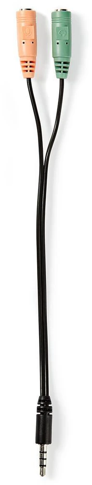 Nedis Prisegamas mikrofonas su 3.5mm jungtimi 1.8m