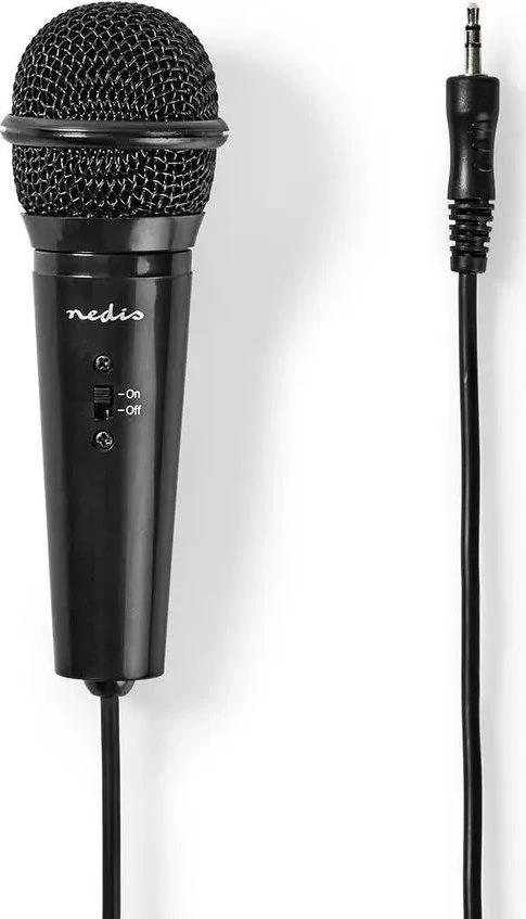 Mikrofonas Nedis MICTJ100BK
