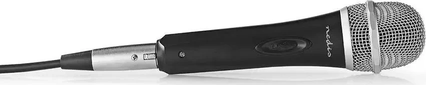 Nedis Dinaminis vienakryptis mikrofonas su 6.35mm ir XLR jungtimi 5m