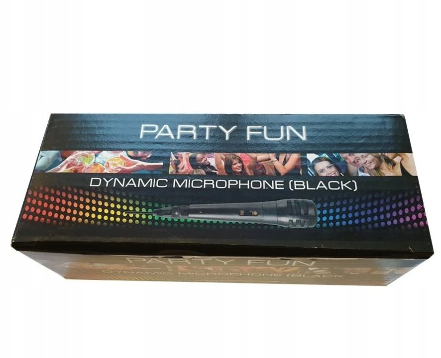 Party Fun Lights Vakarėlio linksmybių lemputės - Karaoke mikrofonas su garsiakalbiu - (605600)