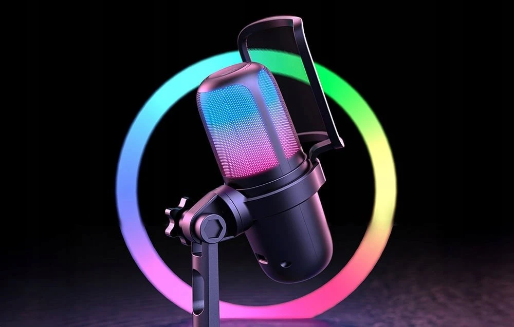 ONIKUMA M-730 microphone (juodas)