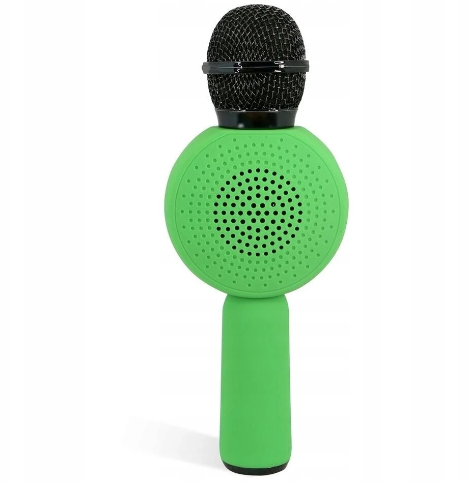 Karaoke mikrofonas LED su belaidžiu garsiakalbiu OTL Minecraft Creeper