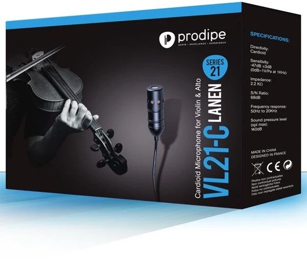 Mikrofonas Prodipe VL21 – instrumentinis mikrofonas (PROVL21)