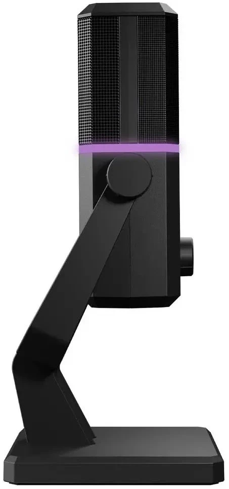 Rampage Cyclone Mikrofonas gamingowy RGB USB-C juoda