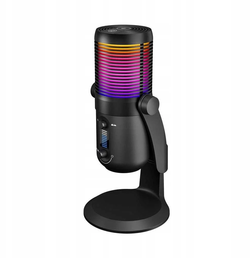Rampage Diyez RGB USB-C juoda
