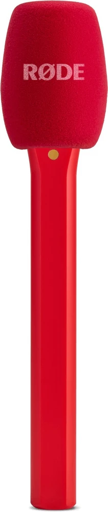 „Rode Microphones Interview Micro“, mikrofonas – raudonas, rankinis adapteris „Rode Wireless Sendemodule“