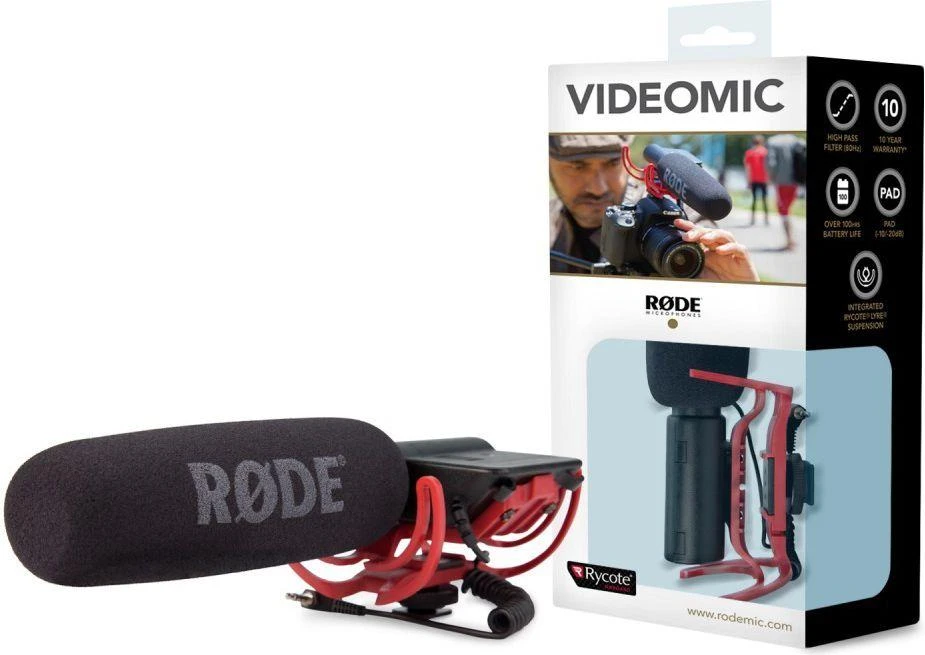 Rode VideoMic Rycote mikrofonas