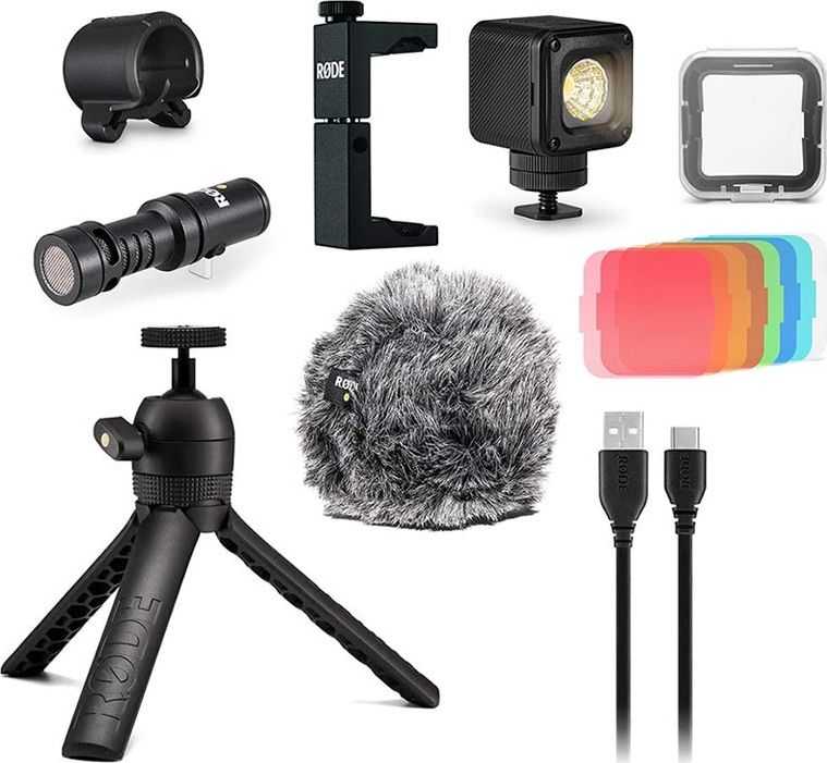 Mikrofonų komplektas Rode Vlogger Kit (USB-C)