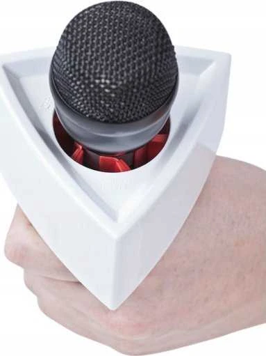 Mikrofono priedas - Rycote viengubas trikampis mikrofono vėliavėlė balta