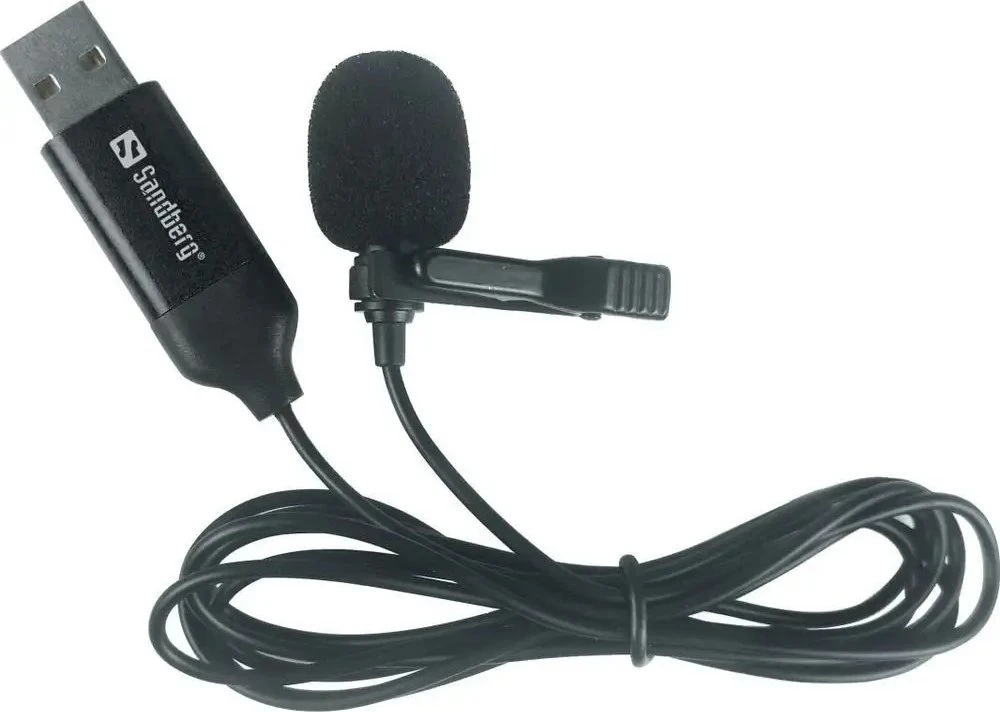 Sandberg Streamer USB klipas mikrofonas