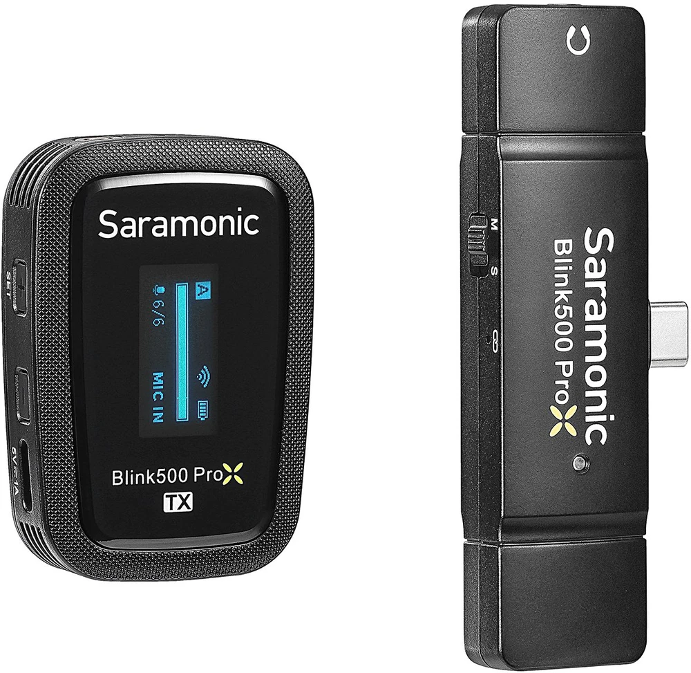 Saramonic Blink500 ProX B5 belaidžio garso perdavimo rinkinys (RXUC + TX)