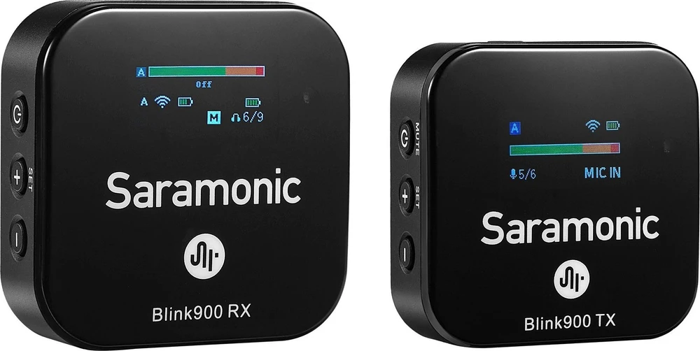 Saramonic Blink900 B1 belaidžio garso perdavimo rinkinys (RX + TX)