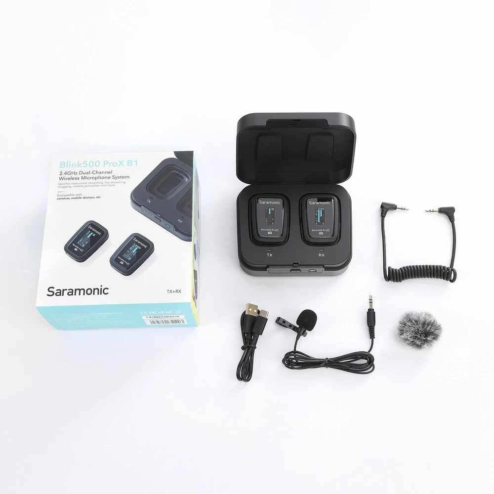 Saramonic Blink 500 ProX B1 (2,4 GHz belaidis ryšys su 3,5 mm)