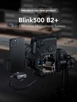 Belaidė garso sistema - Saramonic Blink500 B2+ belaidis garso perdavimo rinkinys