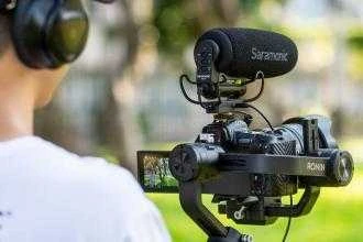 Saramonic Vmic5 kondensacinis mikrofonas, skirtas fotoaparatams ir vaizdo kameroms