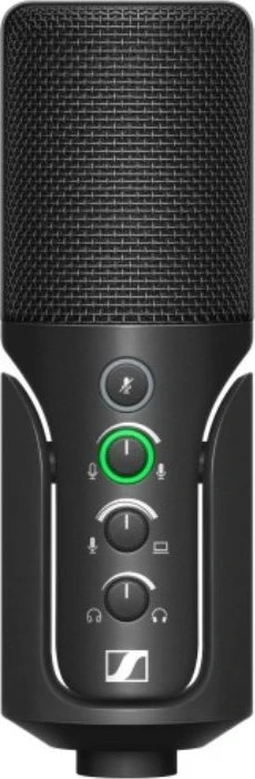 „Sennheiser Profile Streaming Set“ – USB-C mikrofonas su reguliuojamu laikikliu, skirtas transliacijoms podcast'uose ir transliacijoms