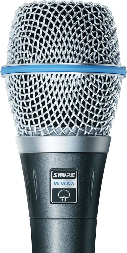 Kondensatorinis vokalinis mikrofonas Shure Beta 87A