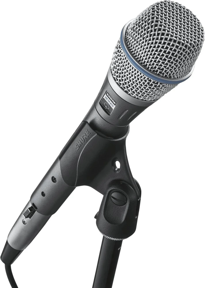 Kondensatorinis vokalinis mikrofonas Shure Beta 87A