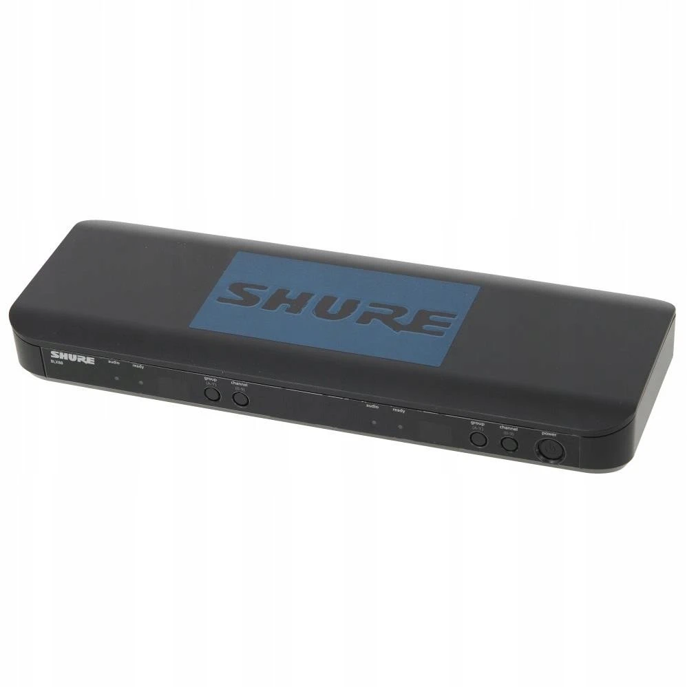 „Shure BLX288E/SM58-H8E“ – belaidė sistema su imtuvu ir dviem SM58 mikrofonais
