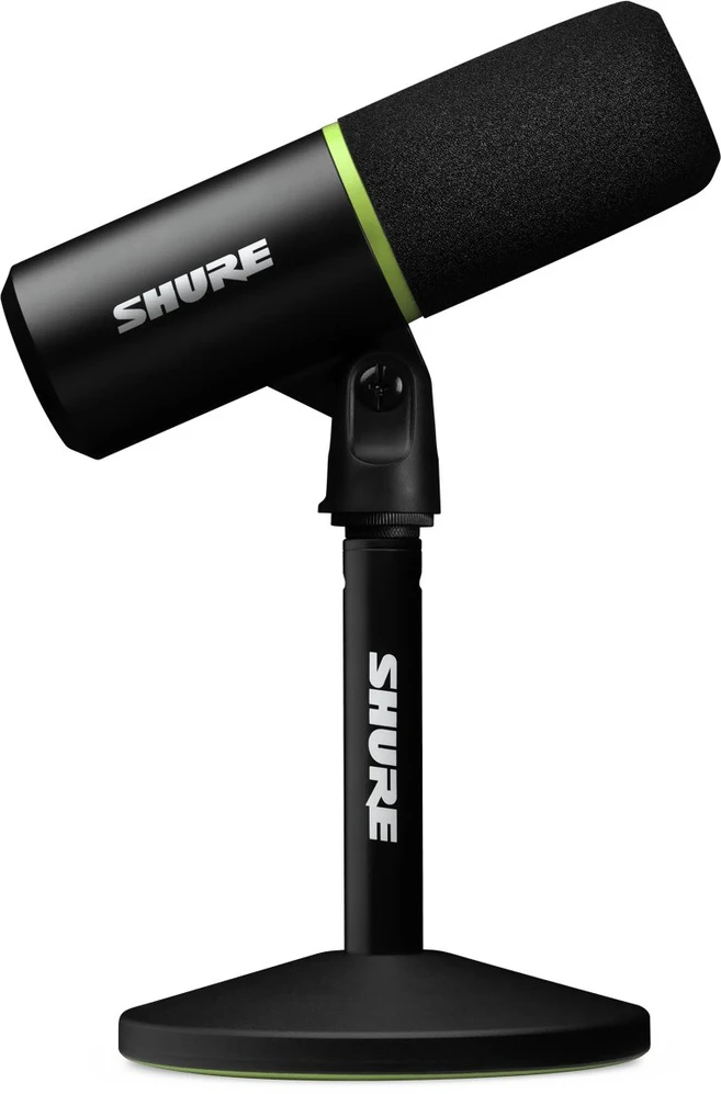 Shure MV6 – USB-C kardioidinis dinaminis mikrofonas žaidėjams ir transliuotojams