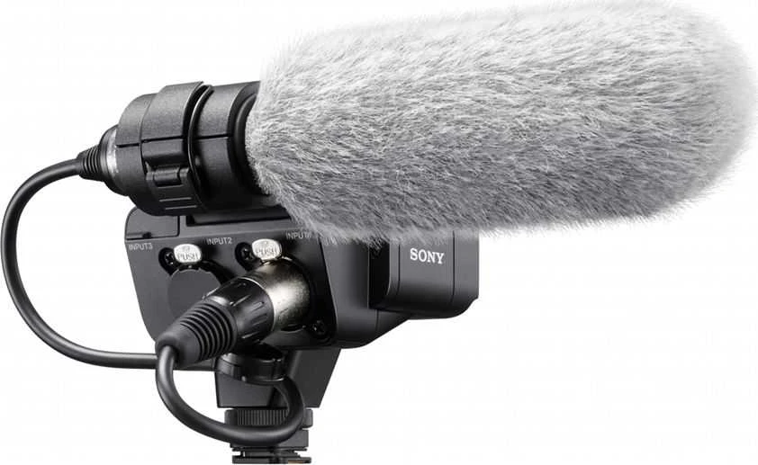 Sony XLR-K3M skaitmeninis XLR garso adapterių rinkinys su šautuvo mikrofonu | Sony