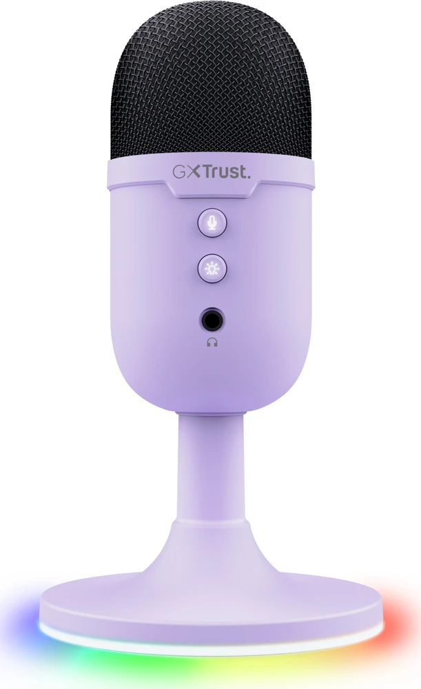 TRUST GXT234 YUNIX laidinis mikrofonas | USB | Violetinis