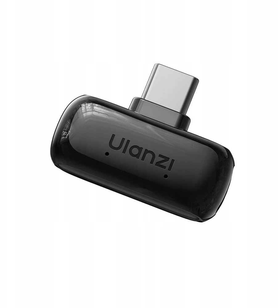 Mikrofono sistema - ULANZI A30 Tiny Mic USB-C bevielis, 2 siųstuvai, triukšmo slopinimas