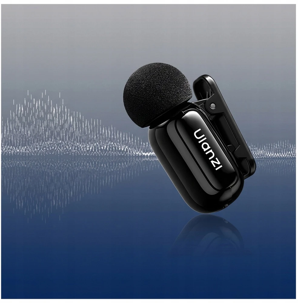 Mikrofono sistema - ULANZI A30 Tiny Mic USB-C, 2 siųstuvai, 50m nuotolis