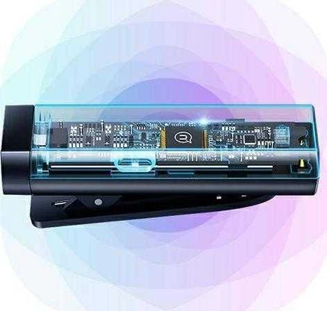 USAMS belaidis prisegamas mikrofonas ENC 2.4G USB-C ZB243MKF01 (US-ZB243)