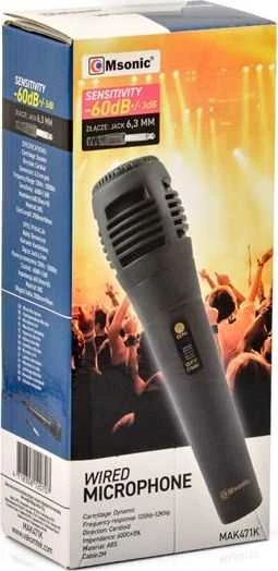 Laidinis Mikrofonas Vakoss Msonic (MK471K)