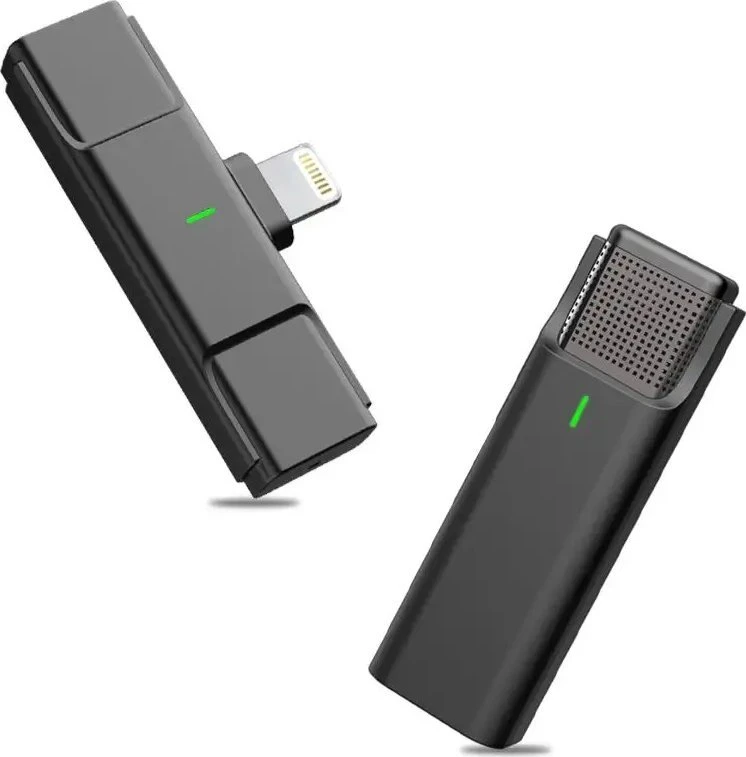 Mikrofonas Viking mikrofon belaidis su klipsem M302, konektor Lightning