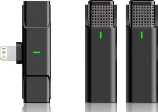 Mikrofonas Viking mikrofon belaidis su klipsem M302, konektor Lightning