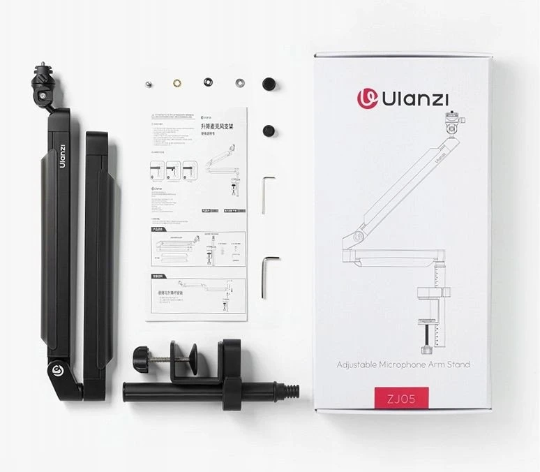 Ulanzi Mikrofono laikiklis Rankena Laikiklis Mikrofonui Mikrofono / Ulanzi / Zj05