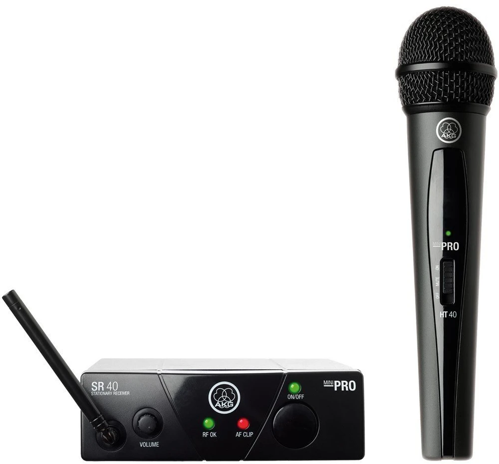 Akyga AKG WMS40 mini vokalinis rinkinys BD US25C – belaidis mikrofonas