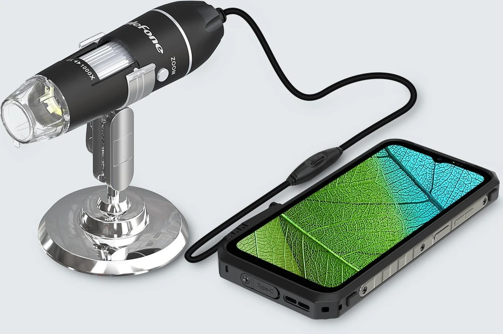 Ulefone C01 skaitmeninis mikroskopas