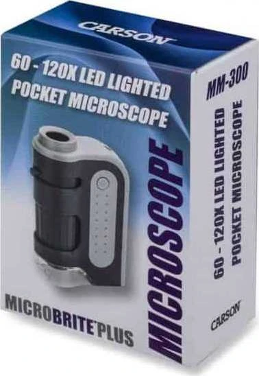 Mikroskopas Carson MM-300 MicroBrite Plus 60-120x