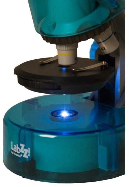 Mikroskopas Levenhuk LabZZ M101 Azure 40x-640x
