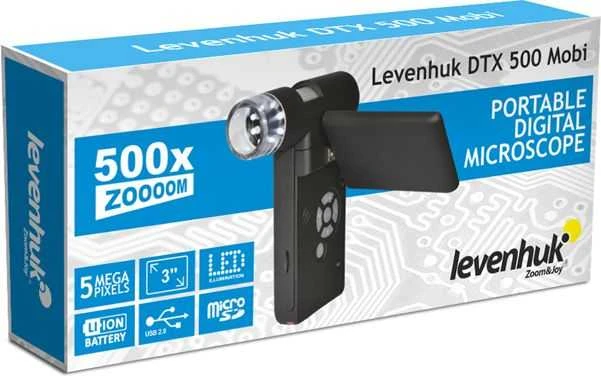 Levenhuk DTX 500 Mobi skaitmeninis mikroskopas