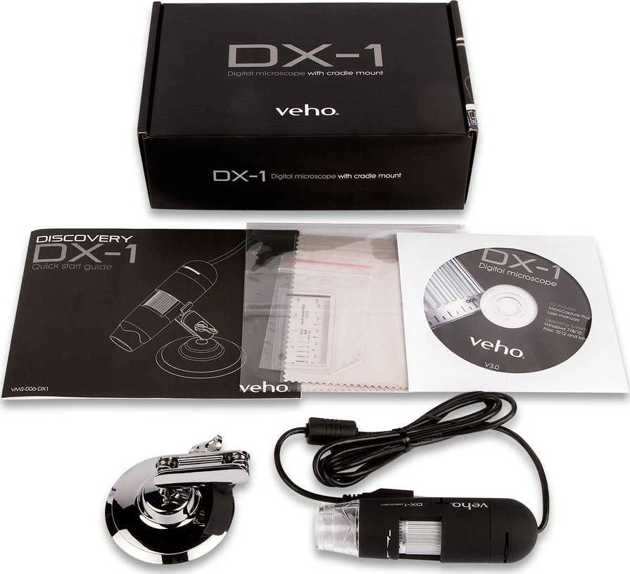 Mikroskopas Veho Veho DX-1 200x skaitmeninis mikroskopas