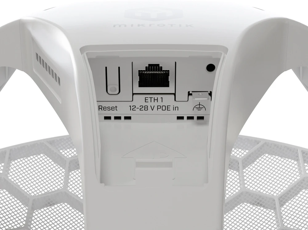 Maršrutizatorius MIKROTIK LHG 5 ax integruota antena CPE 5GHz 1x RJ45 1000Mb/s 24.5dBi