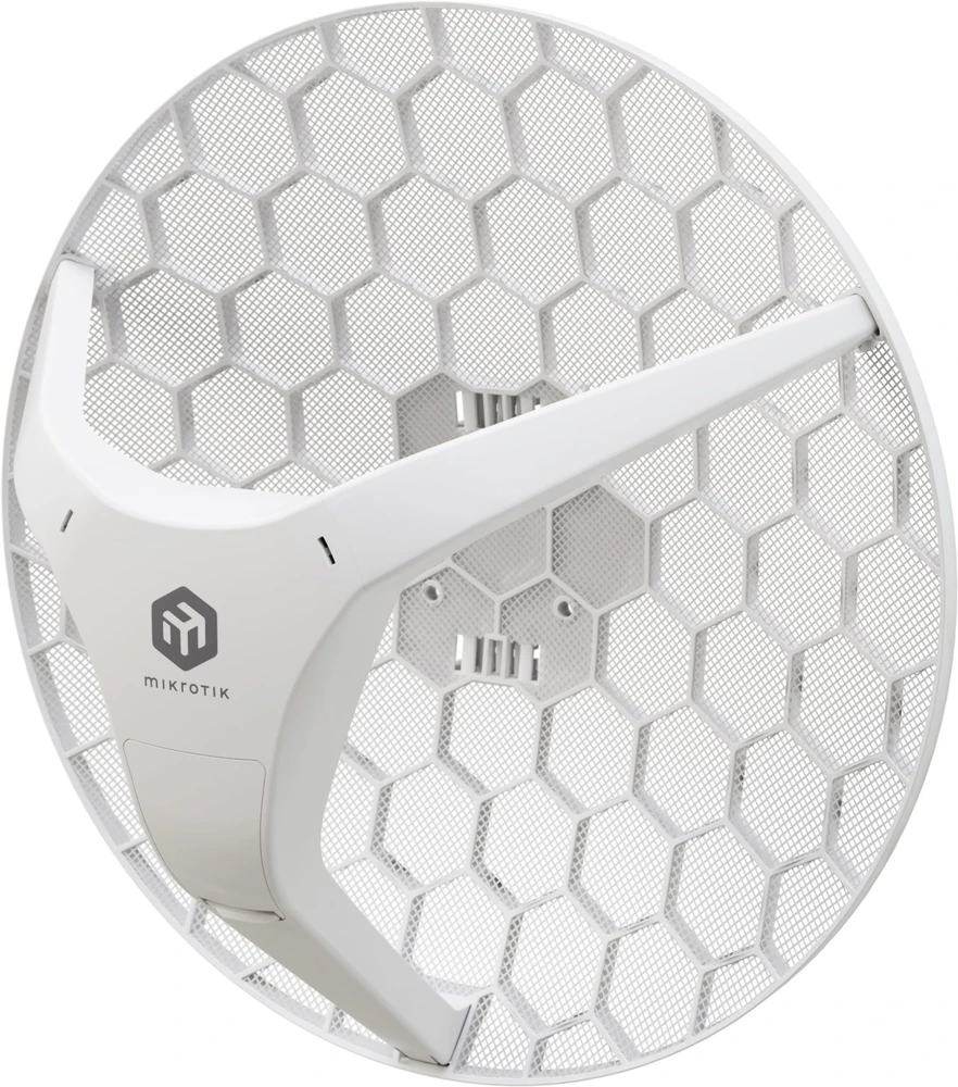 Maršrutizatorius MIKROTIK LHG 5 ax integruota antena CPE 5GHz 1x RJ45 1000Mb/s 24.5dBi