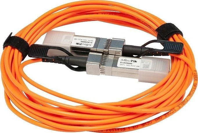 MIKROTIK MT S+AO0005 MikroTik S+AO0005 10 Gigabit SFP+ Active Optics tiesioginio prijungimo laidas, 5m