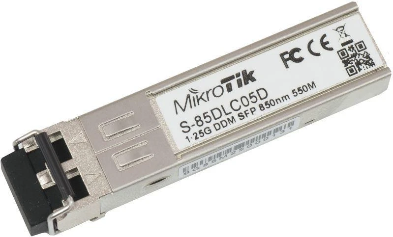 SFP modulis MikroTik Modulis SFP 1.25G LC MM 550m DDM S- 85DLC05D (S- 85DLC05D) - NMKKSOM000000A