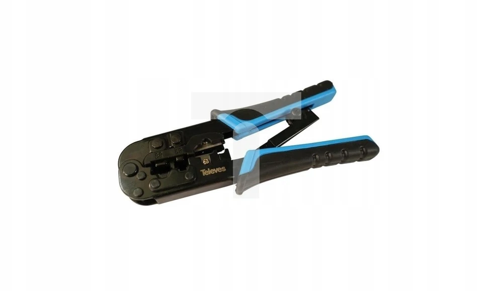 Televes Užspaudimo įrankis vyriškoms jungtims RJ45, RJ11, RJ12, 4P4 ir 4P2