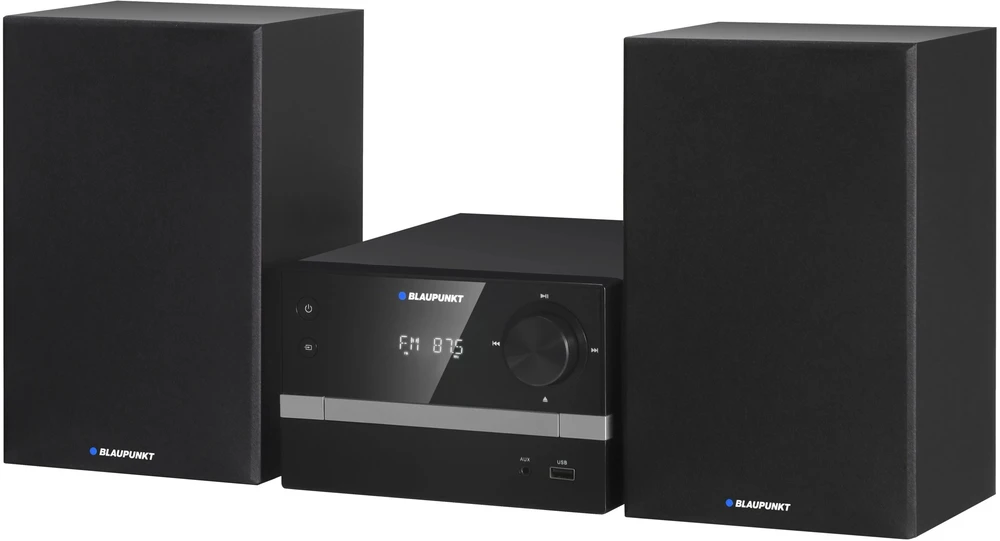 Muzikinis centras CENTRAS BLAUPUNKT MUZIKINIS MS9BT JUODA