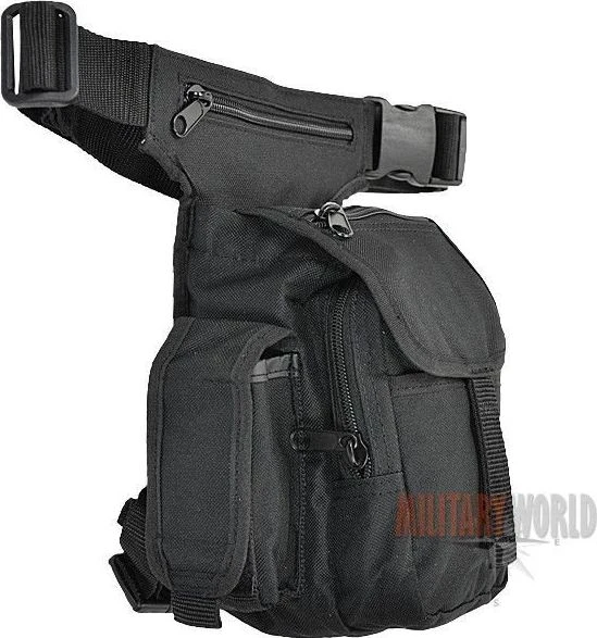 Mil-Tec Mil-Tec Juoda universali juosmens rankinė „Multi Pack“